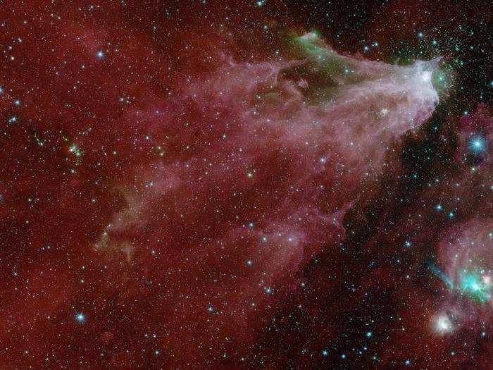 Throughout the year, space telescopes also captured images of fantastic structures of dust and gas, which sometimes birth thousands of new stars.