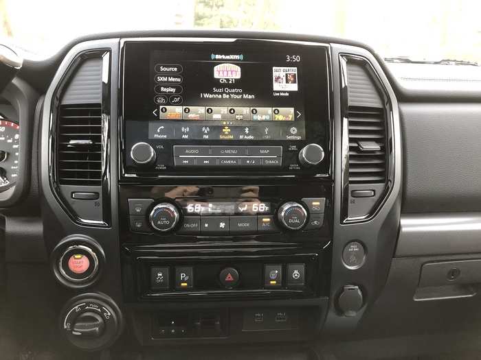 Hmm ... about that infotainment system. Nissan is TRYING. The NissanConnect setup runs on a 9-inch touchscreen, and while ...