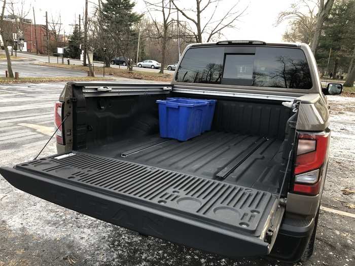 I put it to work on a run to my local recycling center, hauling A LOT of cardboard and some glass and plastic. That was literally nuthin