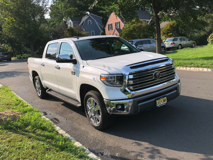 Finally, we have the Toyota Tundra. The fourth contestant in this challenge hasn