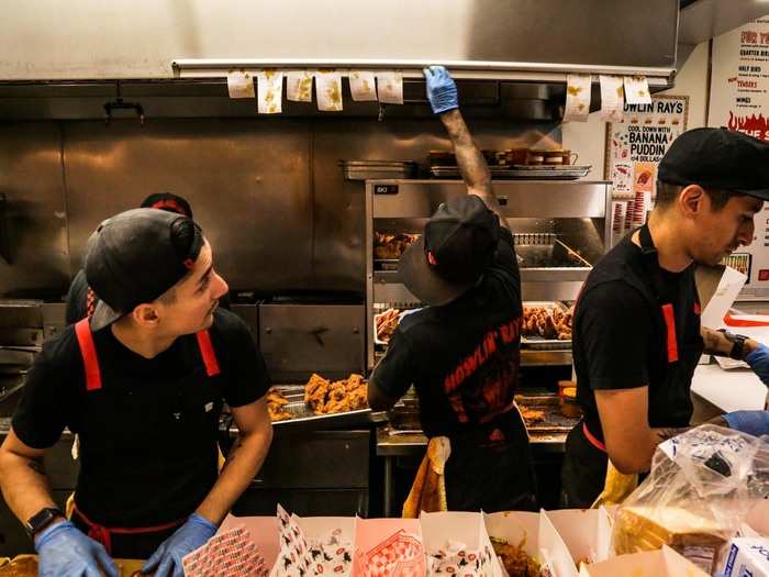 When orders were called out to the kitchen, they were met with a whole-chested, simultaneous "Yes, chef!" from the team.