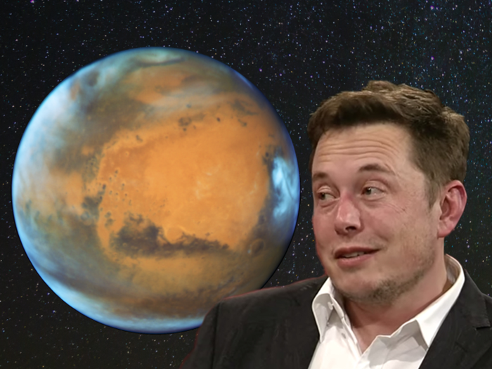 At a speech in September 2017, Musk said that he hopes to land a spaceship on Mars by 2022, and his new spaceship, "Mars City," will take passengers from New York to LA in 25 minutes.