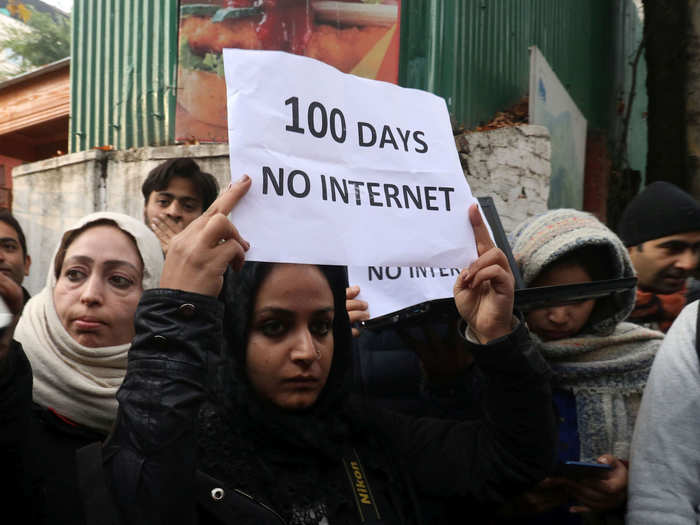 6. The internet shutdown capital of the world