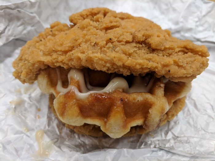 Another weirdly good KFC menu item from the early 2010s was the Double Down. It