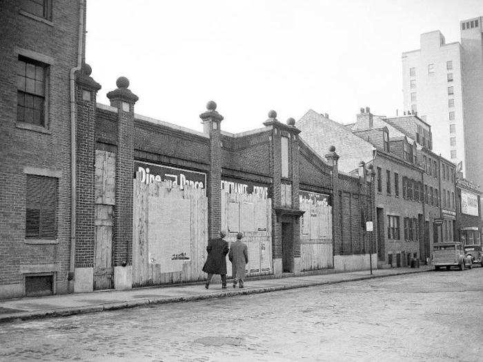 Two years later, the club was all boarded up. A year after that the building was razed to the ground. In the rubble, workers found a woman