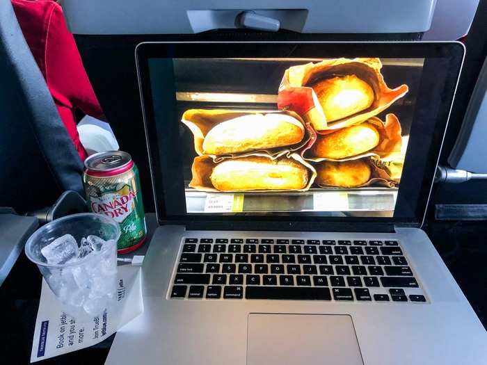 Finally, the drink and snack cart came by. Unfortunately, they were out of the blue chips, which felt a bit off-brand for Jetblue. What was on-brand, though, was the incredible customer service I received from the flight attendants, who were kind and helpful.