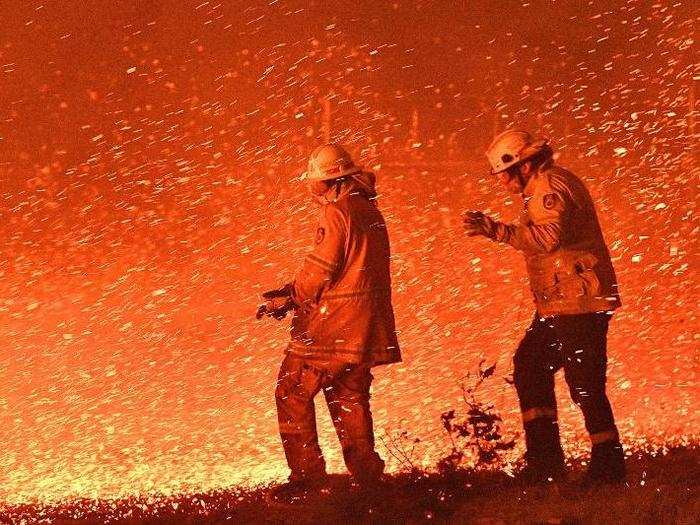 At least 17 have gone missing in the fires, eight have died, and hundreds of thousands have evacuated. Volunteer firefighters are working around the clock to curtail the disaster, though it may burn until cooler fall temperatures arrive in the southern hemisphere several months from now.