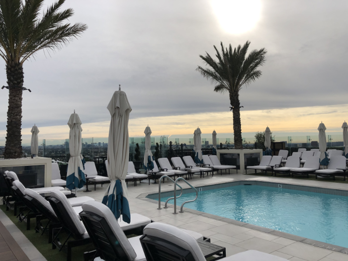 The London West Hollywood is an all-suite, five-star hotel with rooftop pool, breakfast included, and posh design - and it