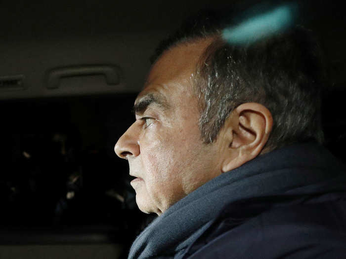 Midday, December 29: Ghosn is reportedly seen on security tape leaving his Tokyo home.