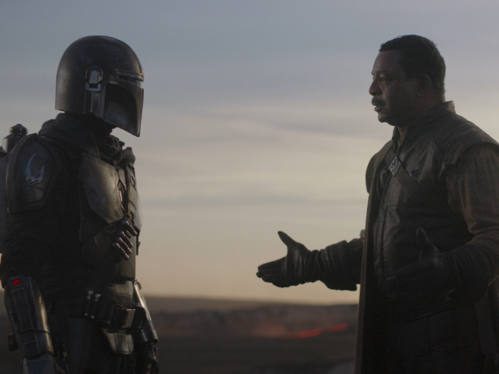 2. "The Mandalorian" (Disney Plus)