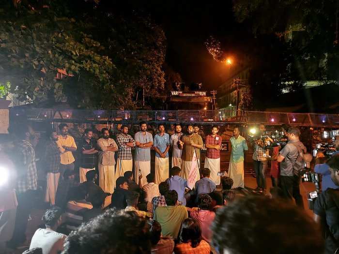 ​In Kerala, the Students