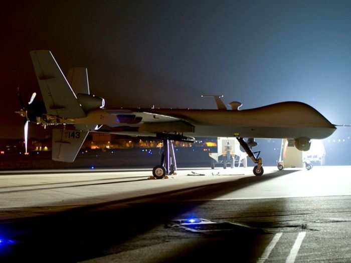 The MQ-9 Reaper drone lays down more than one net to catch its prey