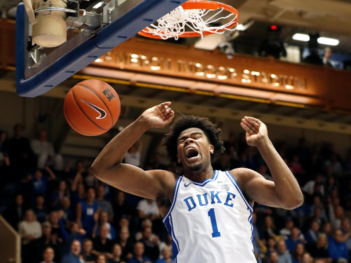 ▲ No. 2 Duke Blue Devils — Same spot in the AP Top 25 Poll