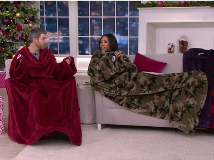 Before there was the Snuggie, QVC was selling the Slanket for $24.