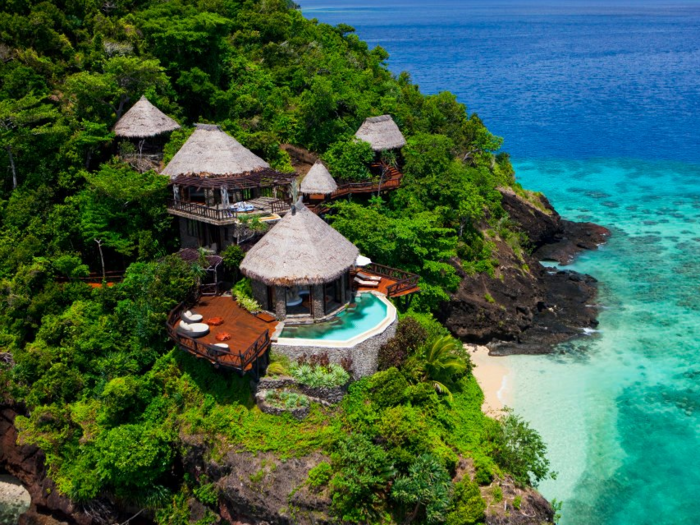 The pair reportedly had their honeymoon at a resort in Laucala, a private island in Fiji. One night at one of the 25 villas costs between $6,000 and $60,000, with a minimum stay of at least four nights.