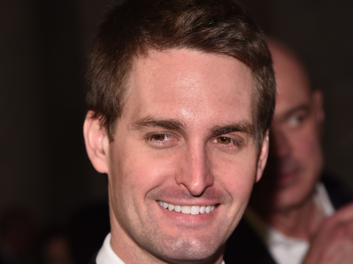 Evan Spiegel, 29, has a net worth of $3.6 billion. He