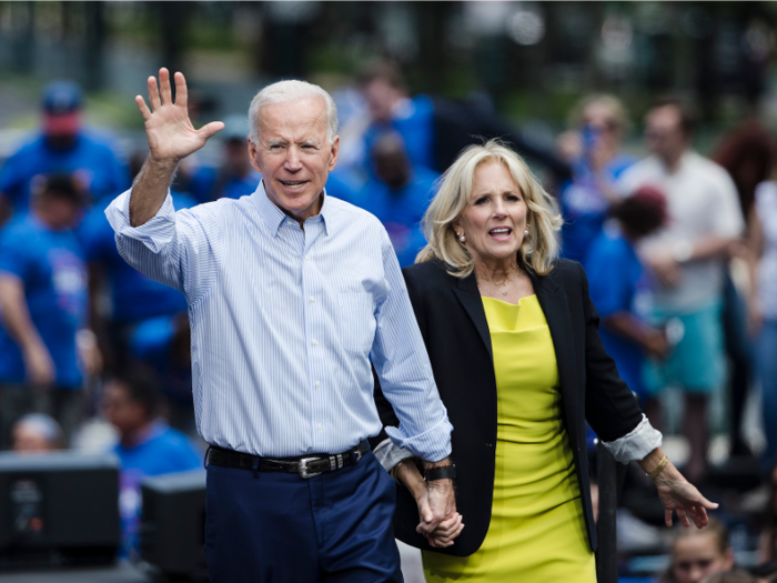 Forbes estimates that as of July 2019, Biden and his wife, Jill, are collectively worth $9 million. Some of that comes from his senatorial salary.