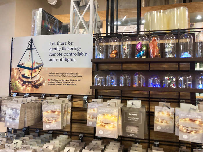 It quickly became clear that this store carried more than the basics. Not only were there dozens of candles with real wicks, but there were also electronic candles as well.