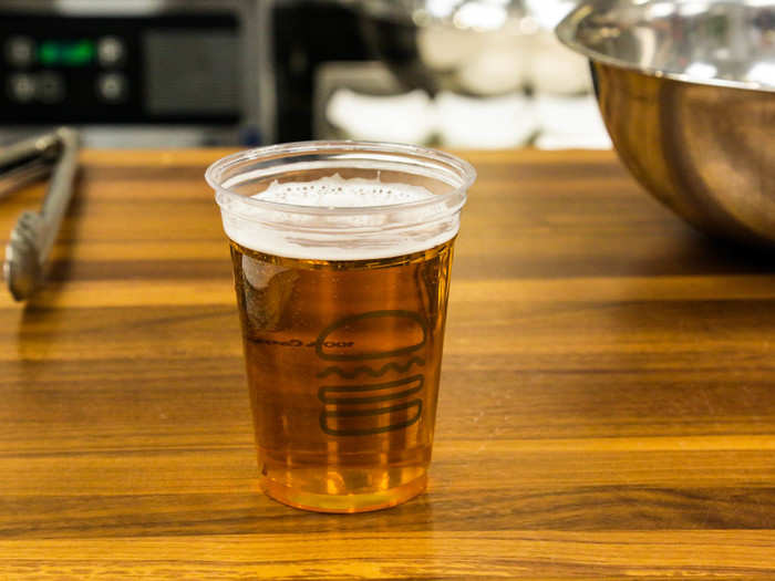 Shake Shack partnered with Brooklyn Brewery to create ShackMeister beer, which perfectly complements the flavor of the shallots, Karangis said.