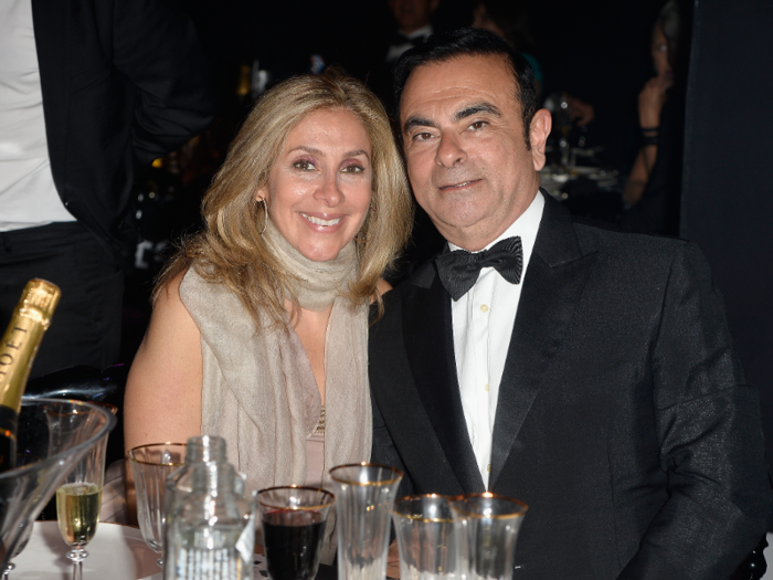 In 2010, Ghosn began dating his now-wife, Carole Nahas, a Lebanon-born businesswoman who lived most of her life in the US.