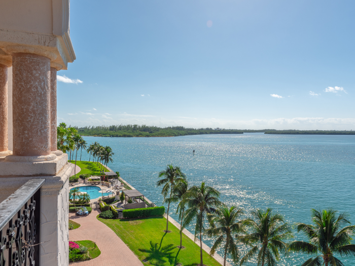 Lubov and her late husband Max Azria — founder of BCBG Max Azria — bought their Fisher Island penthouse for $3.44 million in 2005.