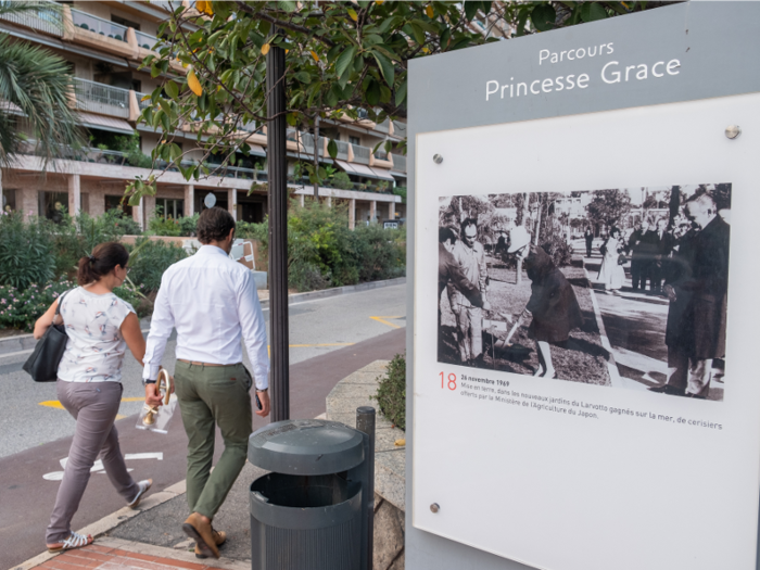 On a recent trip to Monaco, I walked down Avenue Princesse Grace to see for myself what the world