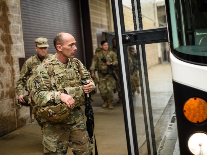 Toddlers of deployed parents can experience confusion and separation anxiety.