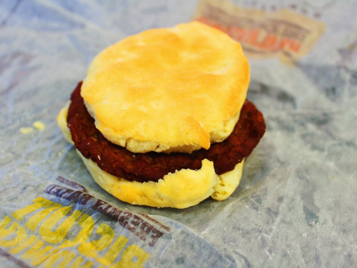 6. BURGER KING: The second-cheapest breakfast sandwich I tried was Burger King