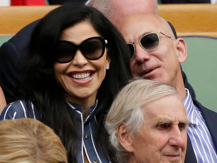 The Bezos divorce was finalized in July. A few days later, Bezos and Sanchez made their first public appearance as a couple at Wimbledon.