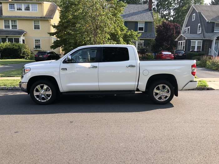 And No. 5 is the Toyota Tundra.