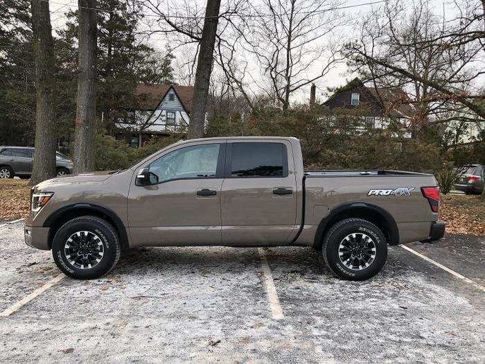 My 2020 Nissan Titan Pro-4X crew cab was basically brand-spankin