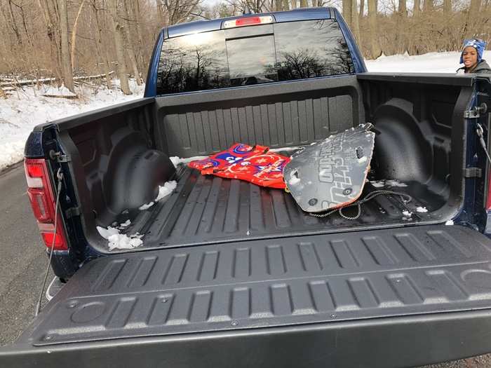 Each of my two East Coast test trucks had short beds, and one of them had a nifty retractable tonneau cover.