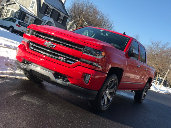 I had also checked out a Chevy Silverado Z71, Chevy