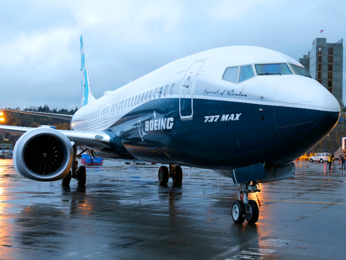 The LEAP 1B engines are noticeably larger than the ones found on older Boeing 737s and also rounder.