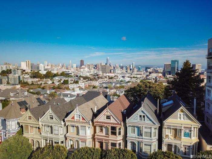 The homes sprung into the global consciousness in part through their appearance in the sitcom "Full House," which first aired in the late 1980s.