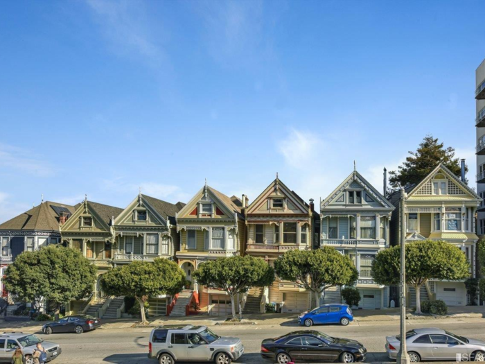 When people think of San Francisco architecture, this is what comes to mind. The ornate detailing, the colorful facades, and the pointed roofs are all indicative of that quintessential Victorian charm.