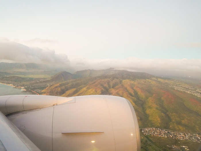 At around the same time, Hawaii