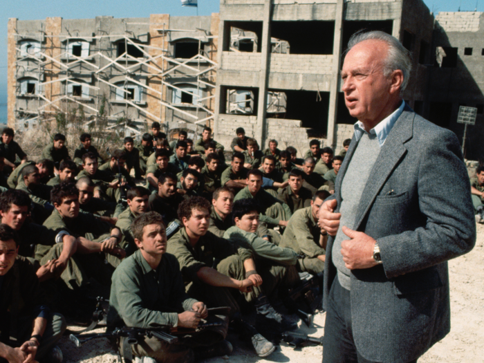 Israeli Prime Minister Yitzhak Rabin was assassinated in 1995.