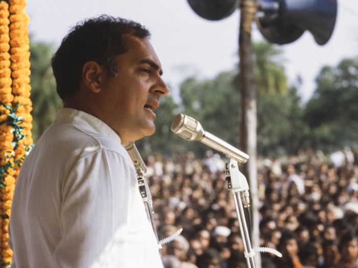 Former Indian Prime Minister Rajiv Gandhi was assassinated in 1991.