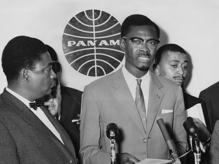 Congolese President Patrice Lumumba was assassinated in 1961.