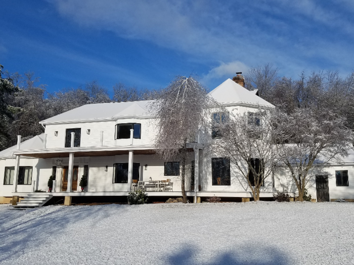 This year, the couple plans on rebuilding the two small barns, fixing up the big barn, and renovating the small house.