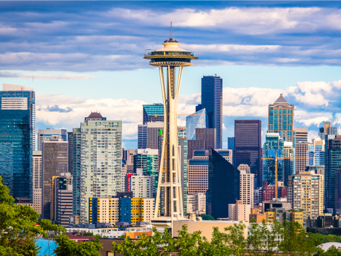 T18. Seattle, Washington: 52.6% of homebuying requests were made by millennials.