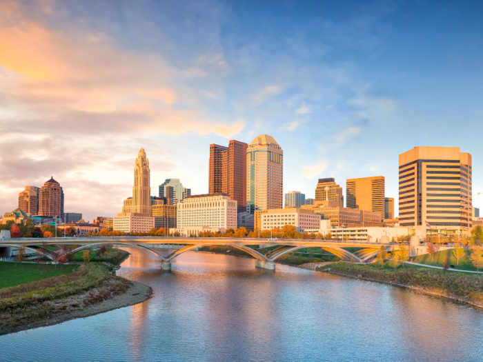 T25. Columbus, Ohio: 51.2% of homebuying requests were made by millennials.