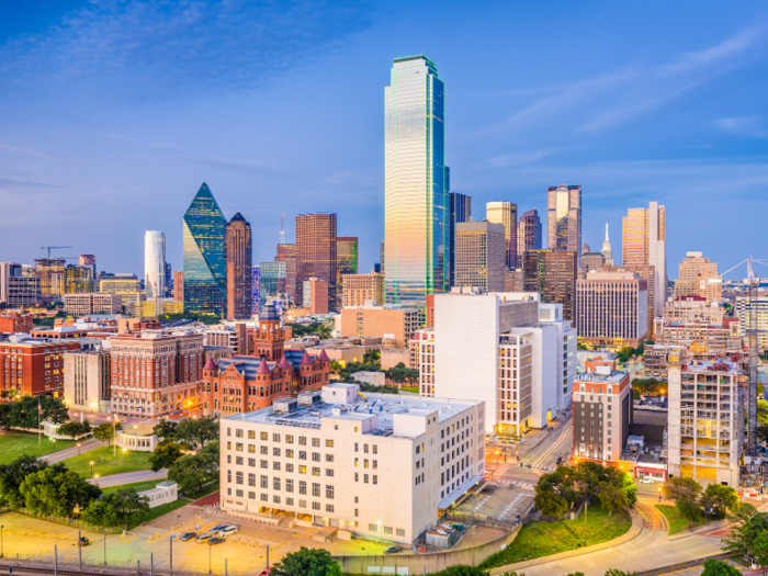 T27. Dallas, Texas: 51.1% of homebuying requests were made by millennials.