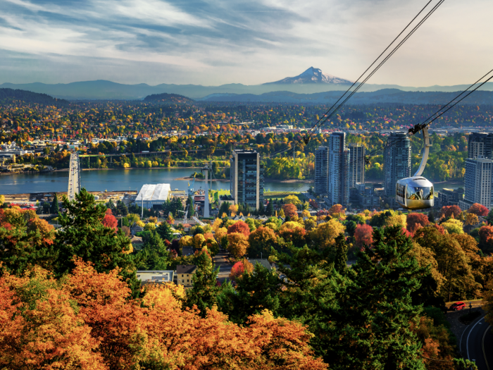30. Portland, Oregon: 50.1% of homebuying requests were made by millennials.
