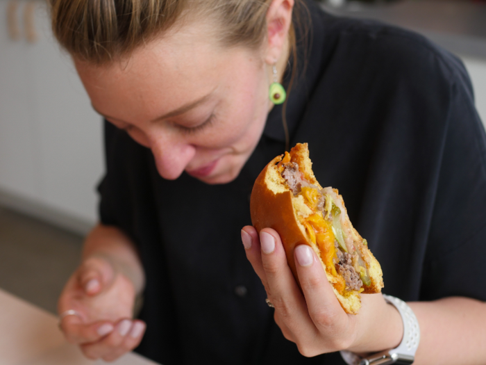 The Creator bot can have your burger built in under five minutes.