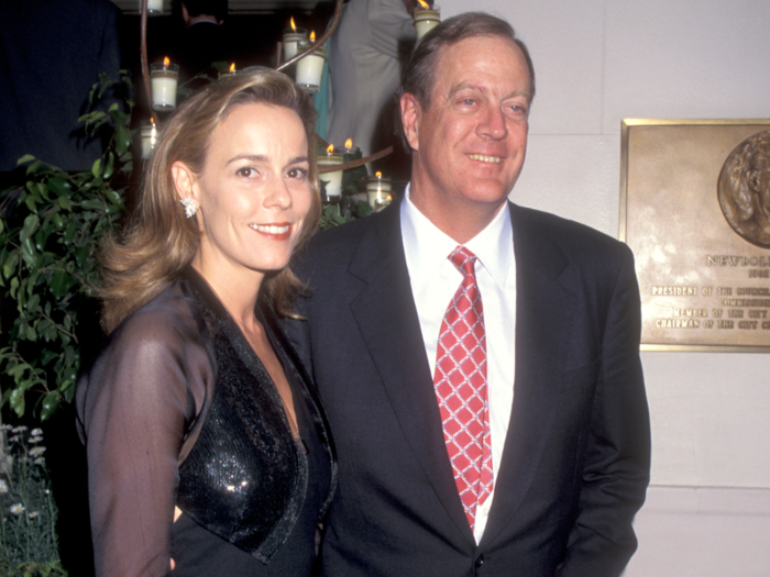 Flesher Koch met David Koch on a blind date set up by friends in January 1991.