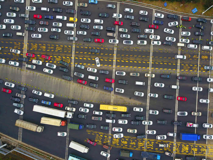 Even so, the majority of journeys will be in cars. China