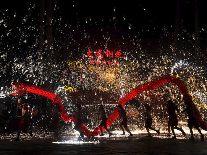 Fireworks and lantern festivals are part of it, too, though they