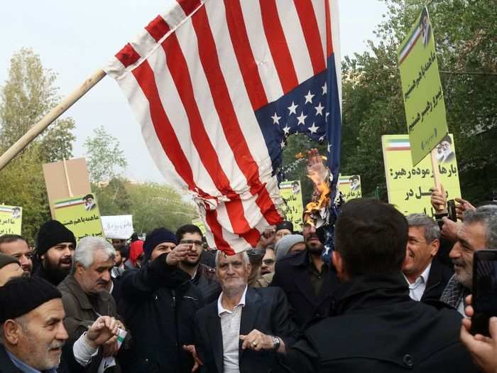 The friction between Iranians and their government spread alongside mounting antagonization of the US in the region.